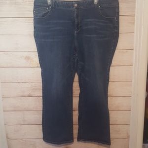 Lane Bryant Genius Fit Size 26P slim boot Jeans